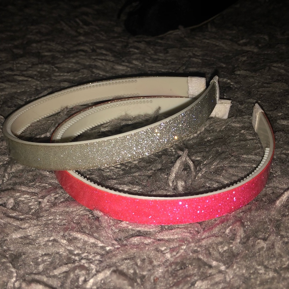 Claire’s Club Glitter Headbands, New Without Tags